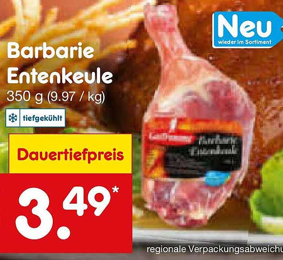 Barbarie Entenkeule