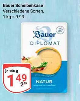 Bauer Scheibenkäse