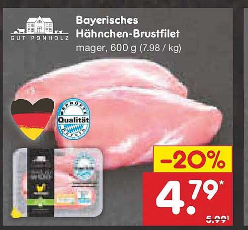 Bayerisches Hähnchen-Brustfilet