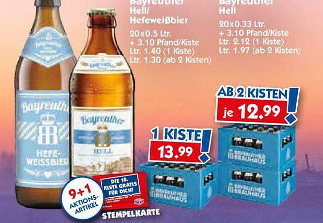 Bayreuther Hell/Hefeweißbier