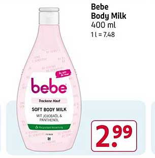 Bebe Soft Body Milk