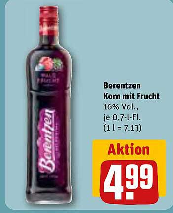 Berentzen Korn mit Frucht