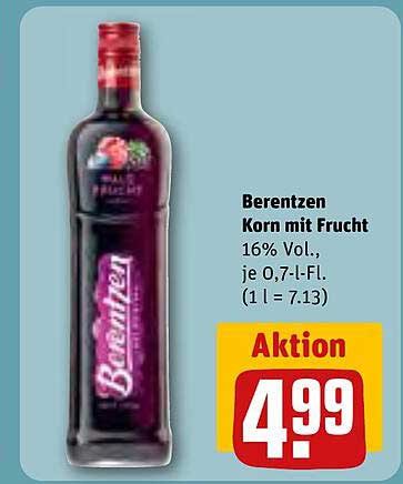 Berentzen Korn mit Frucht