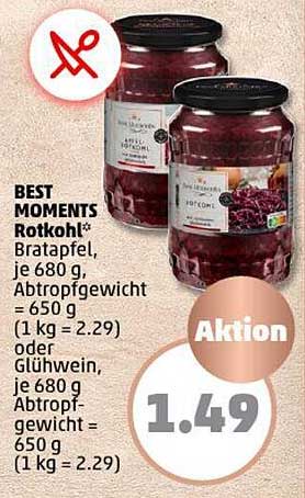 BEST MOMENTS Rotkohl