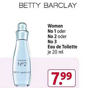 BETTY BARCLAY WOMAN N°2 Eau de Toilette