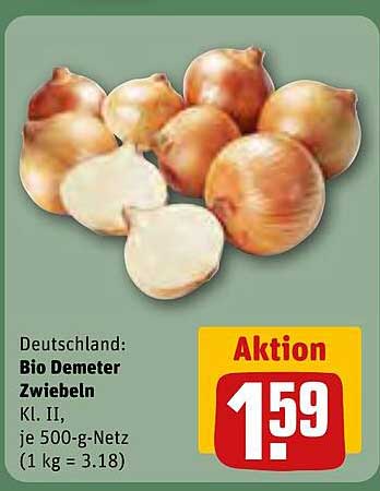 Bio Demeter Zwiebeln