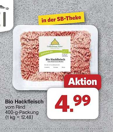 Bio Hackfleisch vom Rind