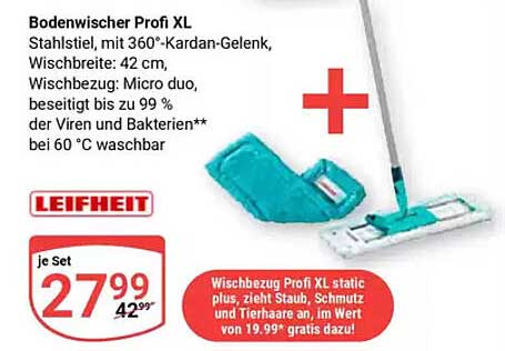 Bodenwischer Profi XL