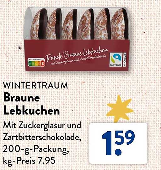 Braune Lebkuchen