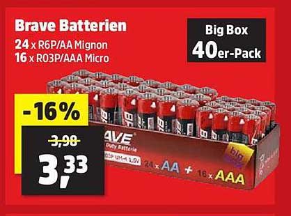 Brave Batterien