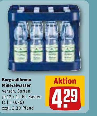 Burgwallbronn Mineralwasser