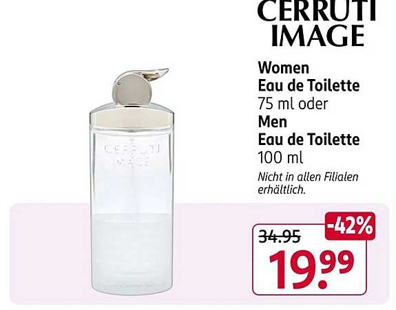 CERRUTI IMAGE Women Eau de Toilette oder Men Eau de Toilette