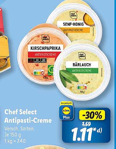 Chef Select Antipasti-Creme