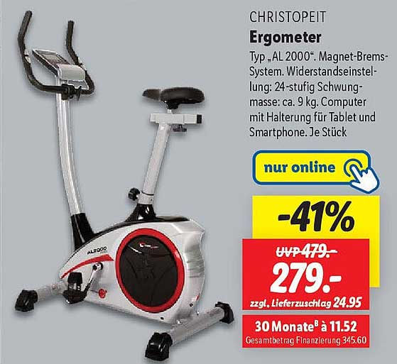 Christopeit Ergometer