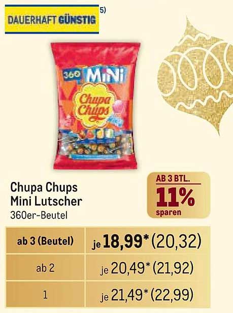 Chupa Chups Mini Lutscher