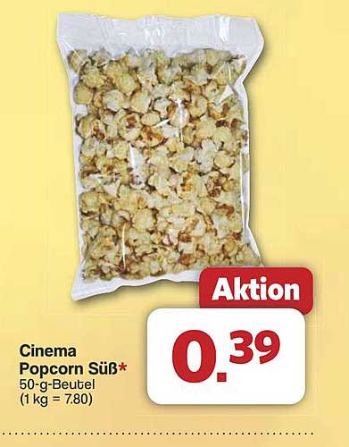 Cinema Popcorn Süß*