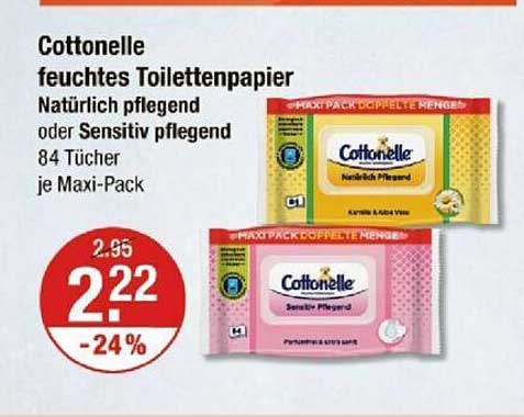 Cottonelle feuchtes Toilettenpapier