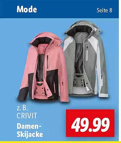 CRIVIT Damen-Skjacke