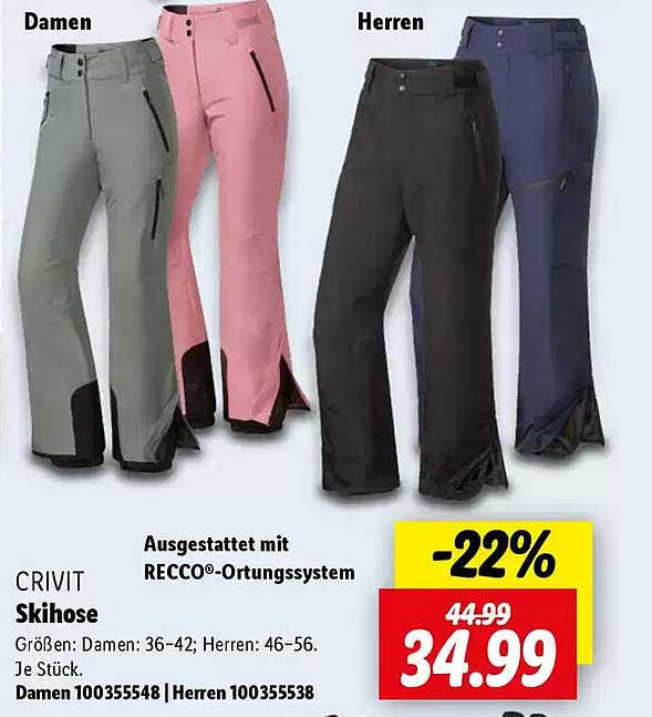 CRIVIT Skihose