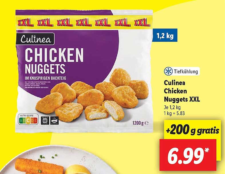 Culinea Chicken Nuggets XXL