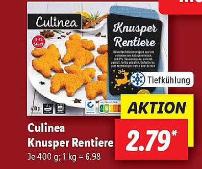 Culinea Knusper Rentiere