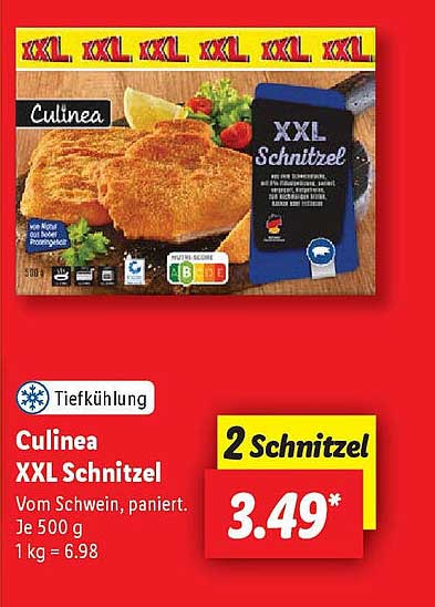 Culinea XXL Schnitzel