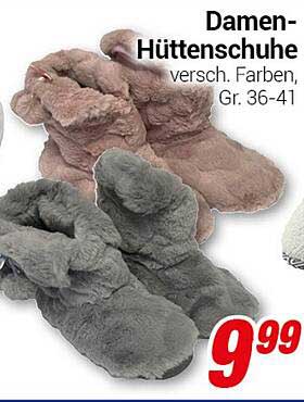 Damen-Hüttenschuhe