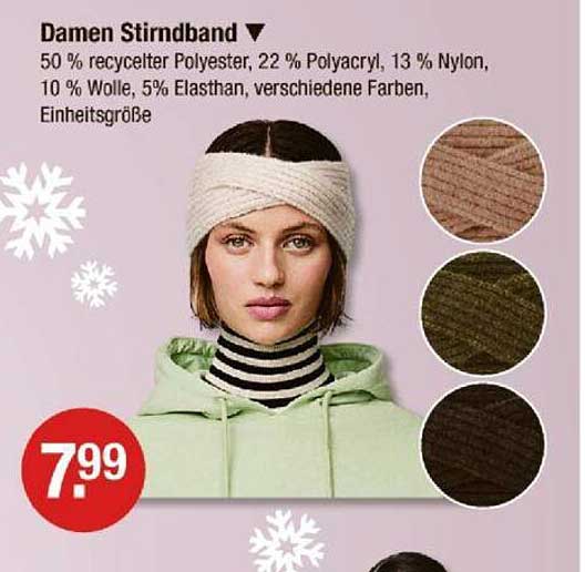 Damen Stirnband