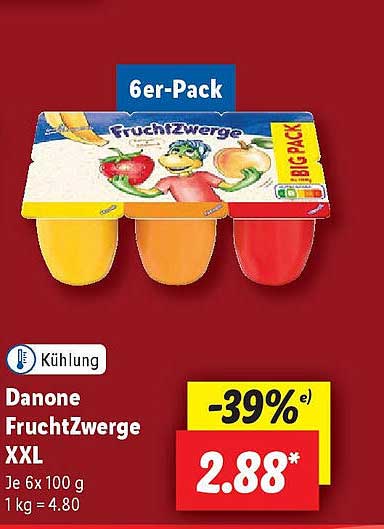 Danone FruchtZwerge XXL