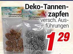 Deko-Tannenzapfen