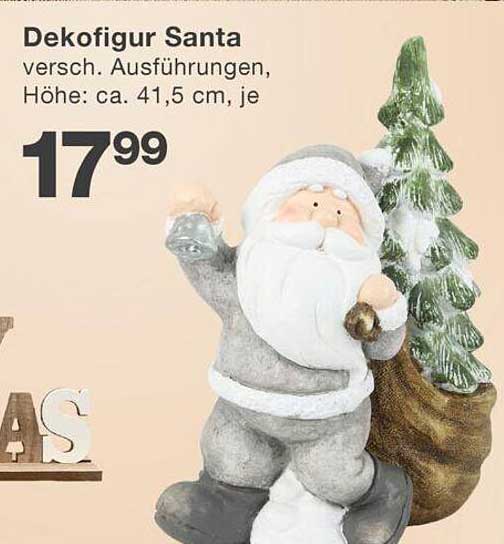 Dekofigur Santa