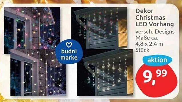 Dekor Christmas LED Vorhang