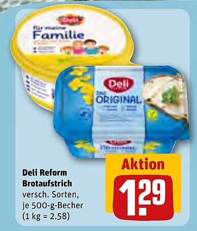 Deli Reform Brotaufstrich