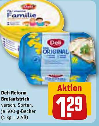 Deli Reform Brotaufstrich