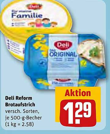 Deli Reform Brotaufstrich