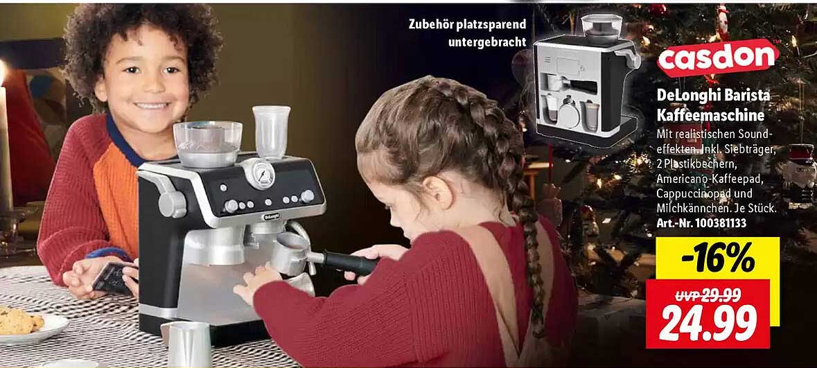 DeLonghi Barista Kaffeemaschine