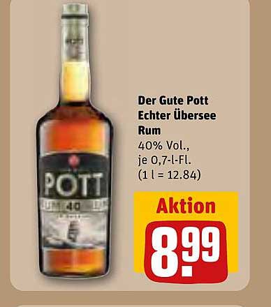 Der Gute Pott Echter Übersee Rum