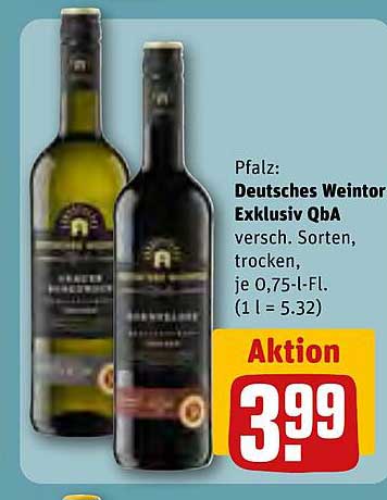 Deutsches Weintor Exklusiv QbA