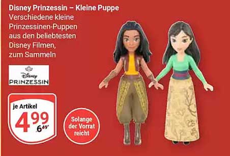 Disney Prinzessin – Kleine Puppe