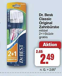 Dr. Best Classic Original Zahnbürste