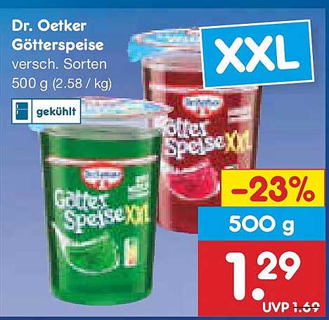 Dr. Oetker Götterspeise XXL