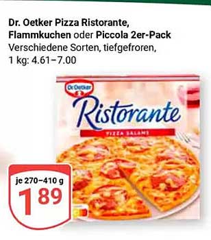 Dr. Oetker Pizza Ristorante