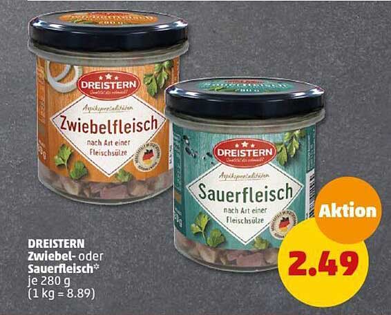 DREISTERN Zwiebel- oder Sauerfleisch