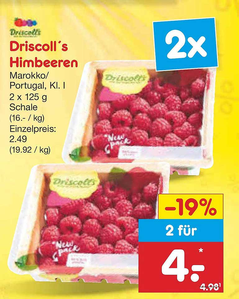 Driscoll's Himbeeren