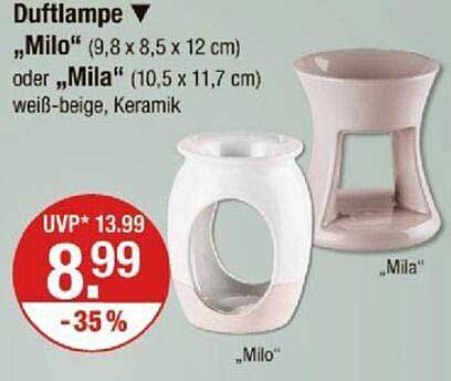 Duftlampe „Milo“ oder „Mila“