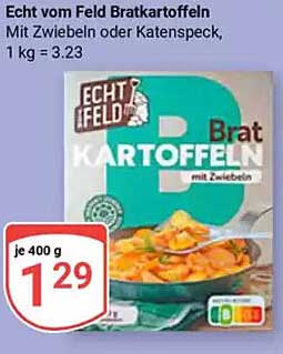 Echt vom Feld Bratkartoffeln