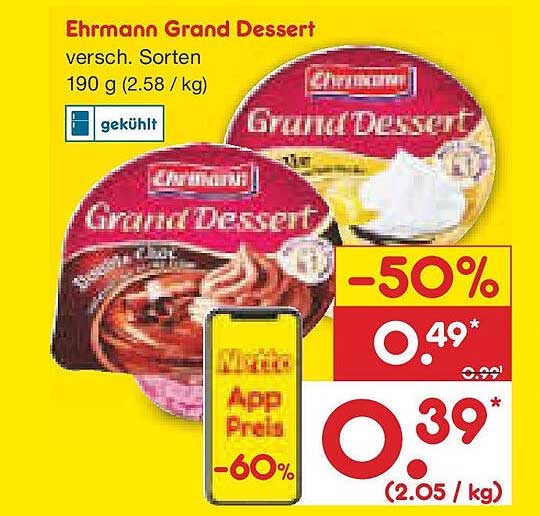 Ehrmann Grand Dessert