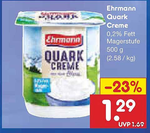 Ehrmann Quark Creme