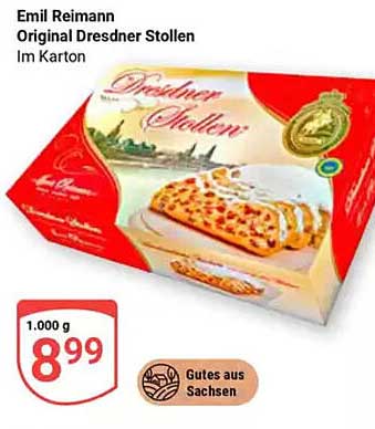 Emil Reimann Original Dresdner Stollen