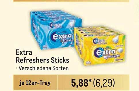 Extra Refreshers Sticks